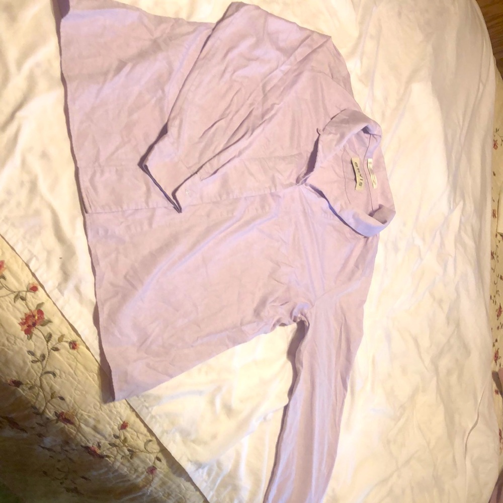 Ladies, ORVIS, size 14, long sleeve, lavender, top, like new condition.